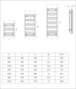 Полотенцесушитель водяной Neoinox BRAS 940x600 RAL белый