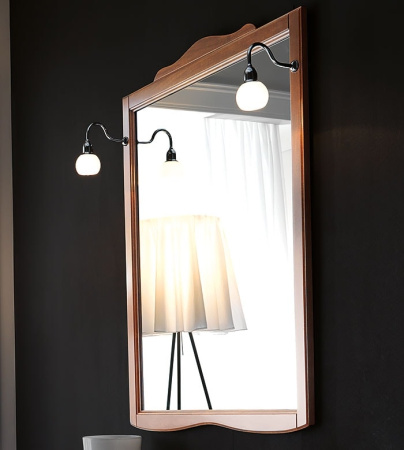 Зеркало KERASAN Retro 92 734540 noce