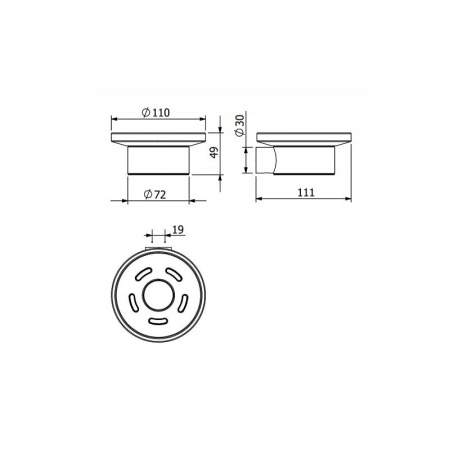 Мыльница Kludi Vela R 5898505