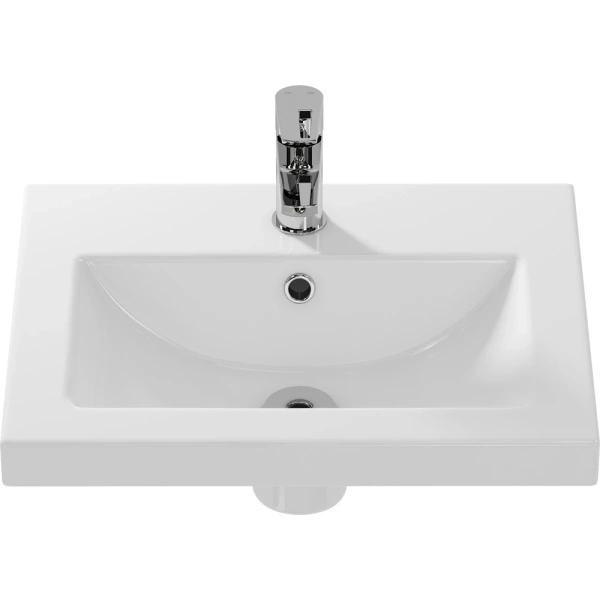 Раковина Misty Como S-UM-COM50/1-w 50x40 см, накладная, подвесная, белый