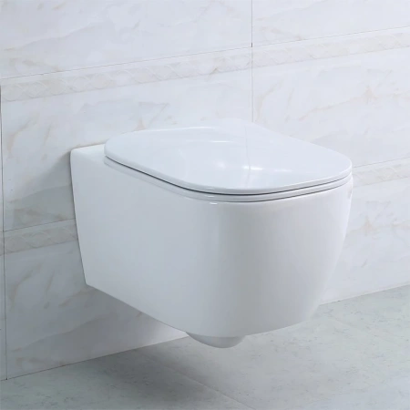 Унитаз подвесной BelBagno Genova BB1102CH безободковый, белый
