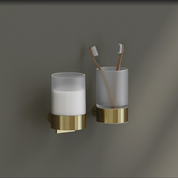 Стакан Kludi Vela R 58975N0 брашированное золото