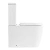 Унитаз-компакт безободковый BelBagno MARINO BB105CPR с сиденьем BB865SC