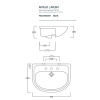 Раковина Artceram Washbasins APL001 01 00 bi*1