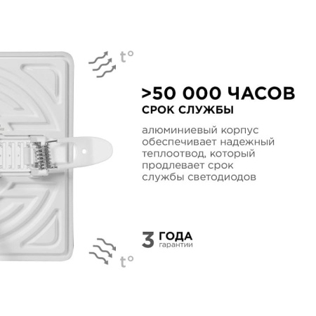 Встраиваемый светильник Apeyron Electrics  06-116