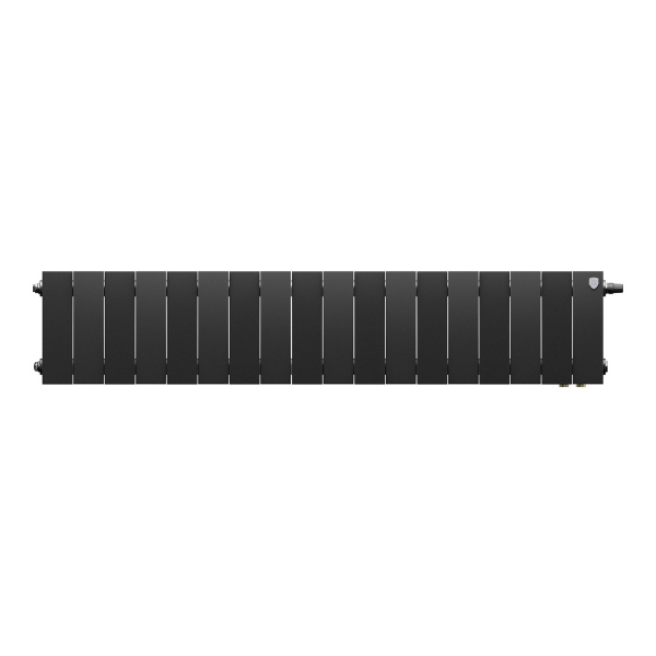 Радиатор биметаллический Royal Thermo PianoForte 200 Чёрный VR80- 18 секц.