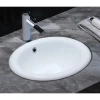 Раковина CeramaLux 1203 50x42 см, встраиваемая сверху, белый