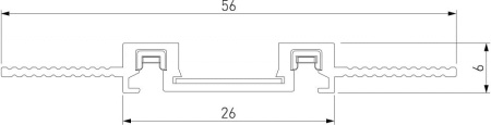 Трек встраиваемый Elektrostandard Flat Magnetic a063727