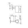 Стакан Fantini Young 96 P9 7651