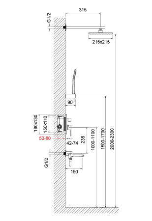 Душевой комплект Timo Selene SX-3069/03SM