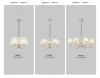 Подвесная люстра Ambrella Light HIGH LIGHT LH71217