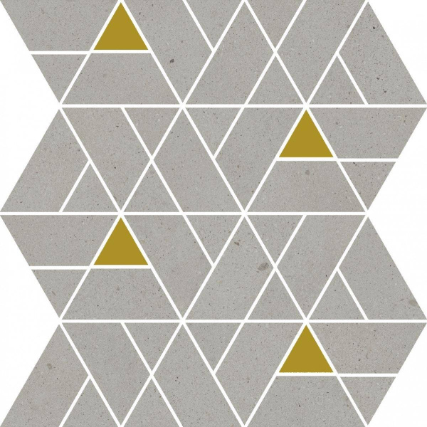 Italon Керамический гранит Avantgarde Мозаика Silver Luxor 30.7x30.9 натуральный