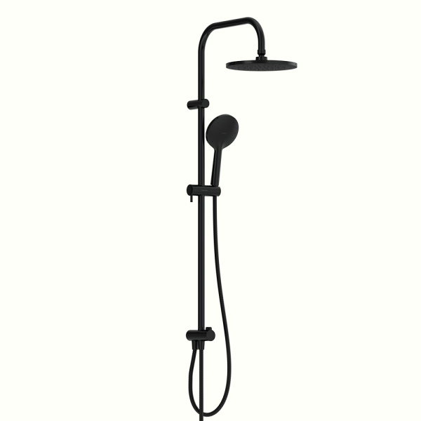 Душевая система Damixa Jupiter 977000300 черная матовая