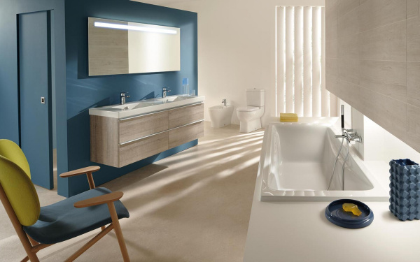 Тумба под раковину 135 см Jacob Delafon Odeon Up EB997-E71 серый дуб