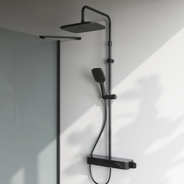 Душевая стойка AM.PM Func F078F222 черный матовый