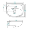 Раковина Анимо 40 см Santek 1WH110490