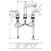 Смеситель для раковины Hansgrohe Metropol 74514000