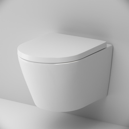 Подвесной унитаз AM.PM Sense C741701SC с крышкой-сиденьем