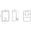 Дозатор Bemeta Hotel Line 105109020