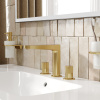 Смеситель для раковины WasserKRAFT Schunter 8235 золото