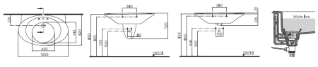 Раковина Ideal Standard Cresta 100 K059201