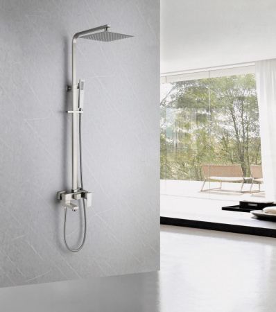 Душевая стойка Abber Daheim AF8216SPL сатин