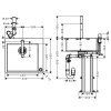 Кухонная комбинация hansgrohe C71-F450-06 43201800 сталь