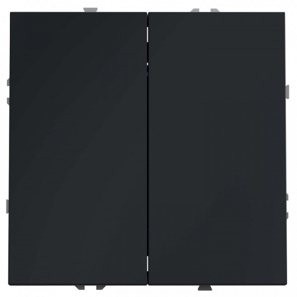 Переключатель перекрестный двухклавишный без рамки Voltum S70 VLS020507