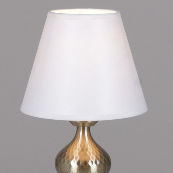 Настольная лампа декоративная ILLUMICO  IL6090-1TSQ-26 AB ELITE