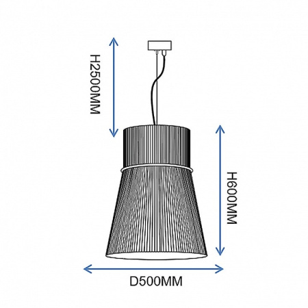 Подвесной светильник Imperiumloft PEO B peo01