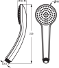Душевая лейка Ideal Standard IdealRain B9400AA