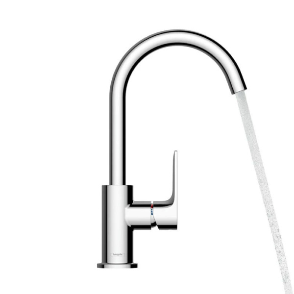 Смеситель для раковины hansgrohe Rebris E 72576000 хром