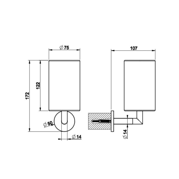 Стакан Gessi Ingranaggio 63808#031