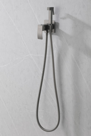 Гигиенический душ Abber Wasserfall AF8625NG со смесителем никель