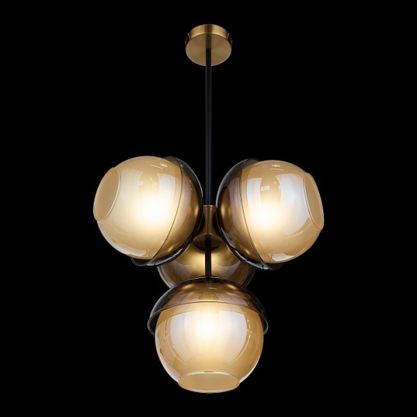 Люстра на штанге 33 идеи M14AM CHN800L.04.17BL.ASB-M14AM