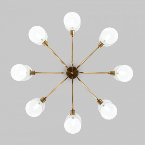 Люстра на штанге Eurosvet Bambola 60157/8 латунь