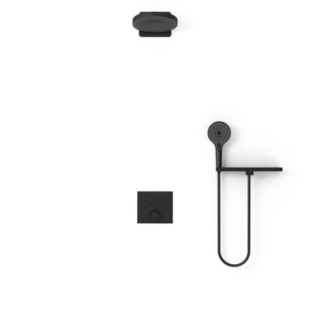 Душевой комплект Vincea Inspire VSFW-4I211RMB матовый черный