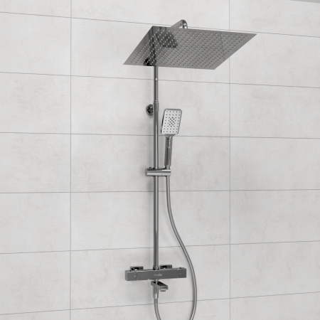 Душевая стойка WasserKRAFT A199.119.126.087.CH Thermo