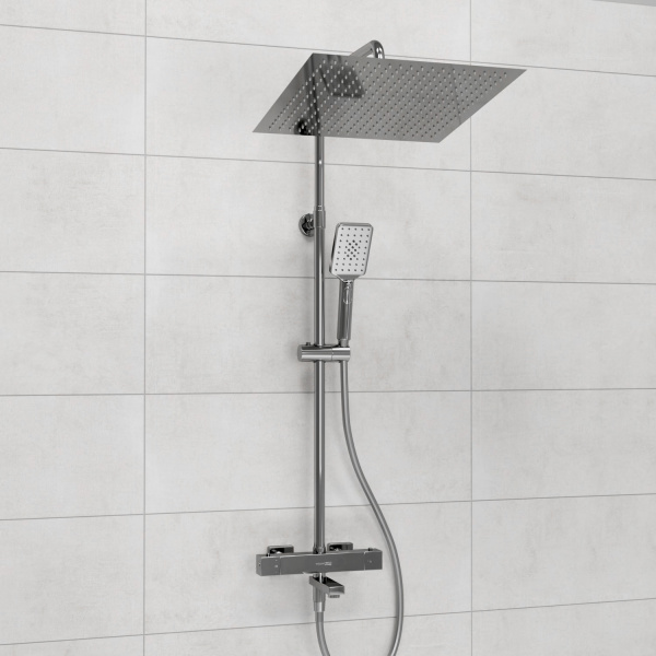 Душевая стойка WasserKRAFT A199.119.126.087.CH Thermo