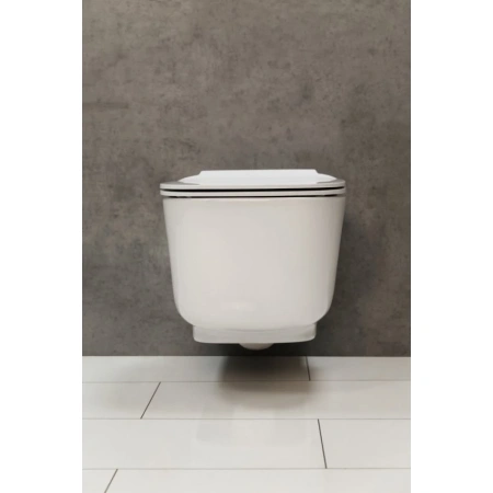 Унитаз подвесной BelBagno Vaso BB127CH белый