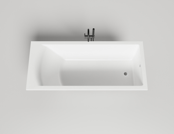 Ванна из искусственного камня Salini Cascata 180x80 104223M