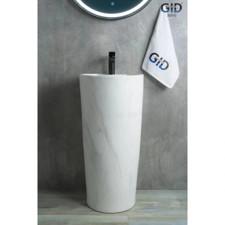 Раковина напольная 40x40 см GID Nb131ws