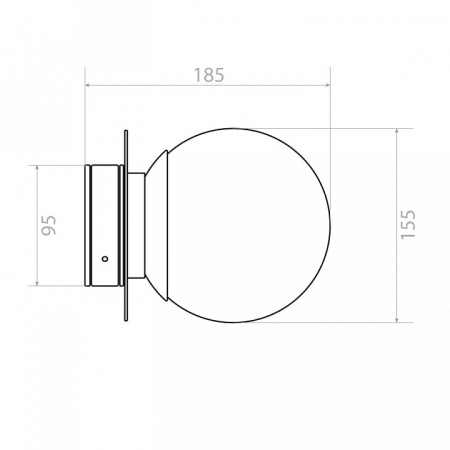 Накладной светильник Covali WL-38027