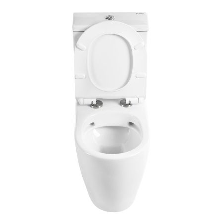Унитаз-компакт безободковый BelBagno MARINO BB105CPR с сиденьем BB2111SC