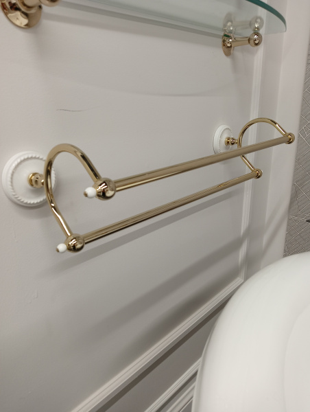 Двойной полотенцедержатель Devon&Devon Dorothy DOR412OT