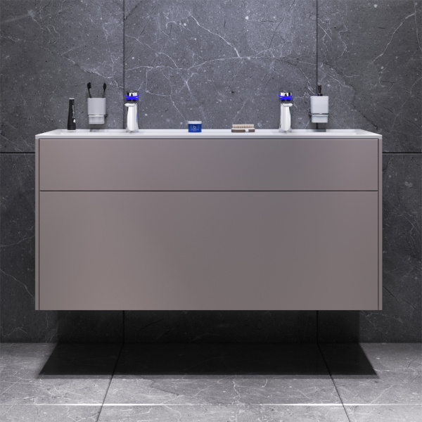 Тумба под раковину AM.PM Inspire V2.0 M50AFHX1203EGM 120 см серый матовый