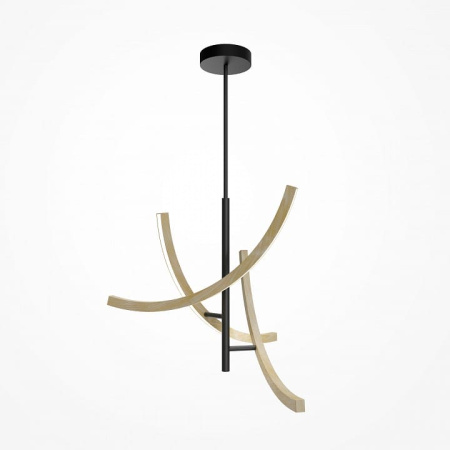 Люстра на штанге Maytoni Ваби MOD428PL-L27BK