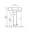 Пьедестал AM.PM Bliss L C534910WH