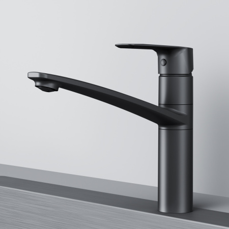 Смеситель для кухни AM.PM Gem F90A00022 черный матовый