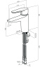 Смеситель для раковины AM.PM Inspire F5002100